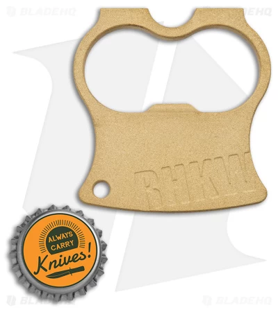 Red Horse Knife Works Bad Apples Tactical Bottle Opener Brass 5 Red Horse Knife Works Bad Apples Tactical Bottle Opener Brass - Image 3