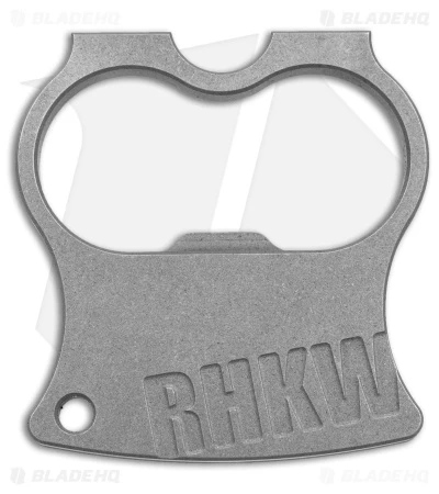 Red Horse Knife Works Bad Apples Tactical Bottle Opener Titanium Stonewash 3 Red Horse Knife Works Bad Apples Tactical Bottle Opener Titanium Stonewash