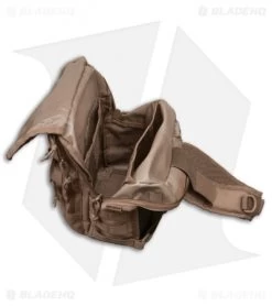 Red Rock Outdoor Gear Rover Sling Pack - Dark Earth Brown -The Family Tools Shop Red Rock Outdoor Gear Rover Sling Pack Dark Earth Brown RED80129DE BHQ 93430 jr open 2