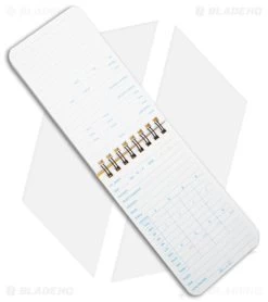 Rite In The Rain EMS Vital Stats Top Bound 3" X 5" All-Weather Notebook (Yellow) -The Family Tools Shop Rite in the Rain EMS Vital Stats 3x5 BHQ 60810 jr open