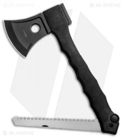 Schrade Mini Axe/Folding Saw Combo (Black) 1100052