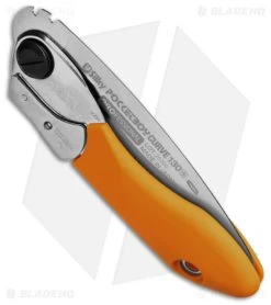 Silky Pocketboy Curve Pro 6.75" Folding Saw - Orange -The Family Tools Shop Silky Pocketboy Curve Pro 130mm BHQ 77891 td side