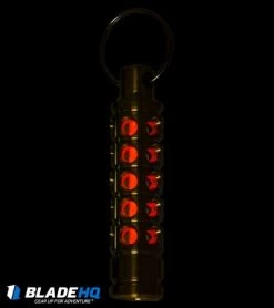 Spalinger Gear Brass Round Grooved Lantern (Satin) -The Family Tools Shop Spalinger Gear Brass Round Grooved Lantern Satin BHQ 85716 jr red glow