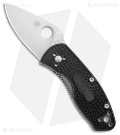 Spyderco Ambitious Lightweight Knife Black FRN (2.25" Satin) C148PBK