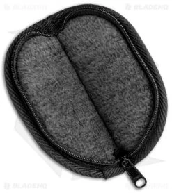 Spyderco Small Knife Zippered Pouch Travel Case C18NC 8 Spyderco Small Knife Zippered Pouch Travel Case C18NC -The Family Tools Shop Spyderco Small Knife Zippered Pouch Travel Case BHQ 115757 jr open