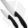 Stone River Gear Two Piece White Ceramic Knife Set - SRG23CKW -The Family Tools Shop Stone River Gear 2 Piece White Black SRG23CKW BHQ 51681 jr