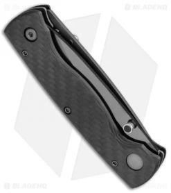 Stone River Gear Ceramic Two Blade Liner Lock Knife Carbon Fiber - SRG1DBF -The Family Tools Shop Stone River Gear Ceramic Two Blade CF SRG1DBF BHQ 51674 jr side 2