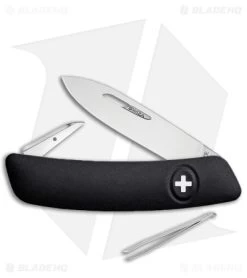 Swiza D00 Swiss Pocket Knife Black (3" Satin)