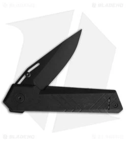 TB Outdoor Unboxer EDC Folding Knife Black (3.10" Black) -The Family Tools Shop TB Outdoor Unboxer EDC Folder Black Black BHQ 145090 jr side