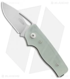 Three Rivers Manufacturing Atlas Slip Joint Knife Jade G-10 (2.25" Satin)