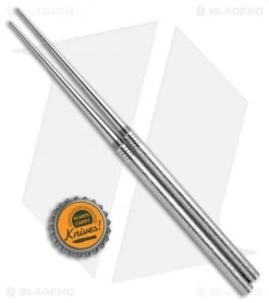 Titaner Titanium Sushi Chopsticks (Crystal Silver) -The Family Tools Shop Titaner Ti Sushi Chopsticks Crystal Silver BHQ 105967 jr bottlecap