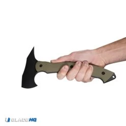 Toor Knives 11" Tomahawk Mute Sage G-10 -The Family Tools Shop Tommy web5