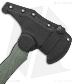 Toor Knives 11" Tomahawk Stealth Gray G-10/Blue Liners (1.75" Black) 8 Toor Knives 11" Tomahawk Stealth Gray G-10/Blue Liners (1.75" Black) -The Family Tools Shop Toor Knives 11in Tomahawk Stealth Gray G 10 BHQ 134824 jr sheath