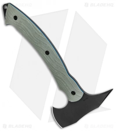 Toor Knives 11" Tomahawk Stealth Gray G-10/Blue Liners (1.75" Black) 4 Toor Knives 11" Tomahawk Stealth Gray G-10/Blue Liners (1.75" Black) - Image 2