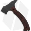 Toor Knives 9" Tomahawk F13 Walnut Pattern G-10 (5.5" Black) -The Family Tools Shop Toor Knives 9in Tomahawk F13 Walnut Black BHQ 126235 jr