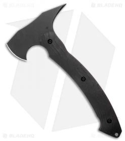Toor Knives 11" Tomahawk Shadow Black G-10