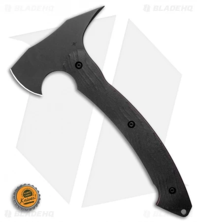 Toor Knives 11" Tomahawk Shadow Black G-10 6 Toor Knives 11" Tomahawk Shadow Black G-10 - Image 4