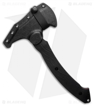 Toor Knives 11" Tomahawk Shadow Black G-10 5 Toor Knives 11" Tomahawk Shadow Black G-10 - Image 3