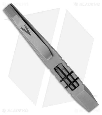 Vero Engineering Fulcrum Prybar/Bit Driver Raw Titanium (5" Fullsize) 3 Vero Engineering Fulcrum Prybar/Bit Driver Raw Titanium (5" Fullsize)
