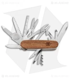 Victorinox SwissChamp Swiss Army Knife W/ Walnut Wood Handle 1.6791.63US2