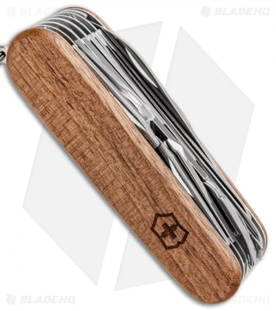 Victorinox SwissChamp Swiss Army Knife W/ Walnut Wood Handle 1.6791.63US2 4 Victorinox SwissChamp Swiss Army Knife W/ Walnut Wood Handle 1.6791.63US2 - Image 2