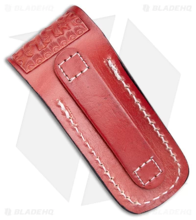 Victorinox Red Leather Zermatt Large Belt Pouch 4 Victorinox Red Leather Zermatt Large Belt Pouch - Image 2