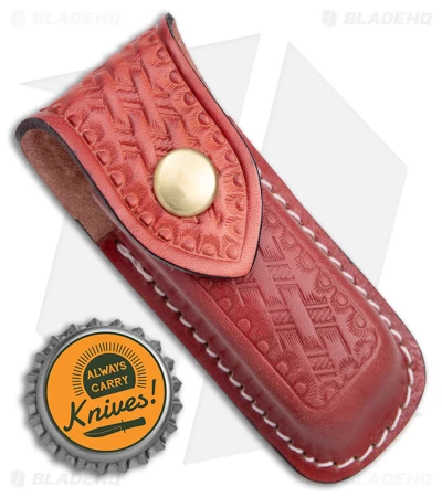 Victorinox Red Leather Zermatt Large Belt Pouch 6 Victorinox Red Leather Zermatt Large Belt Pouch - Image 4