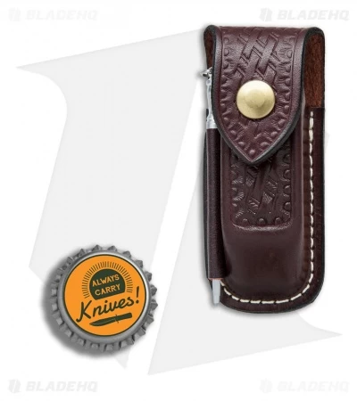 Victorinox Zermatt XL Brown Leather Belt Sheath W/ Sharpening Steel 33212 5 Victorinox Zermatt XL Brown Leather Belt Sheath W/ Sharpening Steel 33212 - Image 3