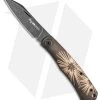 Viper Knives Hug Slip Joint Knife Black SW Bronze Star (3" Black SW) V5991BRS
