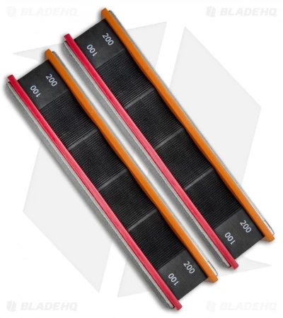 Wicked Edge Course/Medium Coarse Diamond Stones 100/200 Grit 3 Wicked Edge Course/Medium Coarse Diamond Stones 100/200 Grit