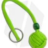 Monkeyz Paw Lime Green Paracord Lanyard (Small 3/4" Ball) -The Family Tools Shop ball lanyard neon green az849