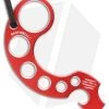 Bastinelli Tactidrink Red Aluminum Bottle Opener -The Family Tools Shop bastinelli tactidrink red