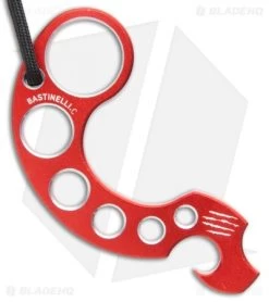 Bastinelli Tactidrink Red Aluminum Bottle Opener