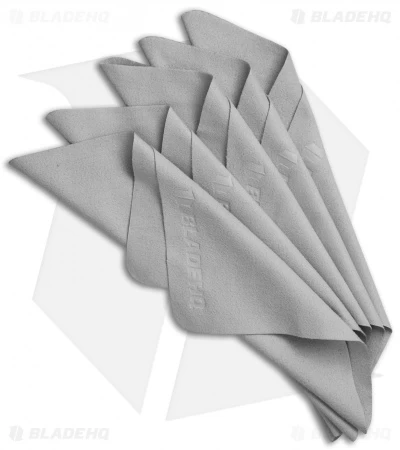 Blade HQ Embossed Gray Polishing Cloths (5.75" X 6.75") 5 Blade HQ Embossed Gray Polishing Cloths (5.75" X 6.75") - Image 3