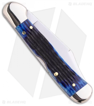 Case Mini Copperlock Pocket Knife 3.625" Blue Bone (61749L SS) 02864 4 Case Mini Copperlock Pocket Knife 3.625" Blue Bone (61749L SS) 02864 - Image 2