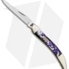 Case Small Texas Toothpick 3.00" Purple Swirl Corelon 910096PP -The Family Tools Shop case small texas toothpick purple swirl corelon 910069PP BHQ 42474 dl