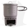 Esbit Hard Anodized Aluminum Solid Fuel Cookset (585 ML) -The Family Tools Shop esbit solid fuel cookset cs585h b