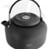 Esbit Water Kettle 1.4L Hard Anodized Aluminum WK1400HA -The Family Tools Shop esbit water kettle wk1400ha aluminum