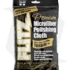 Flitz Premium Microfiber Grey Polishing Cloth Towel (Thick 'n Thirsty)