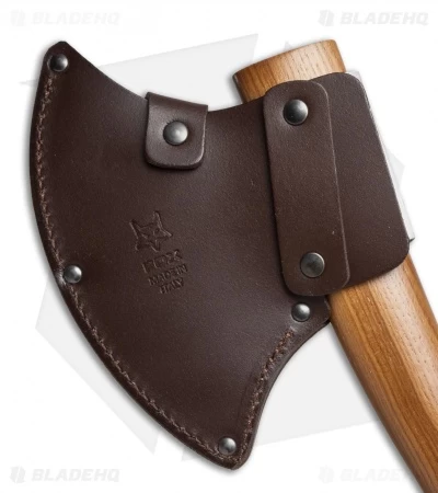 Fox Knives Trekking Axe Dark Sassafrass Wood Handle 682M 4 Fox Knives Trekking Axe Dark Sassafrass Wood Handle 682M - Image 2