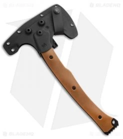 Hardcore Hardware LFT01 Tactical Tomahawk Axe Coyote G10 -The Family Tools Shop hardcore lft01 g10 coyote axe kydex sheath