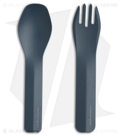 Human Gear GoBites Duo Spoon And Fork Combo Camp Utensils (Gray) HUM0410 3 Human Gear GoBites Duo Spoon And Fork Combo Camp Utensils (Gray) HUM0410
