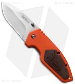 The Family Tools Shop 23 Kershaw Buck Commander 3/4-Ton Knife Orange/Brown (2.75" Satin) 1446ORBCX