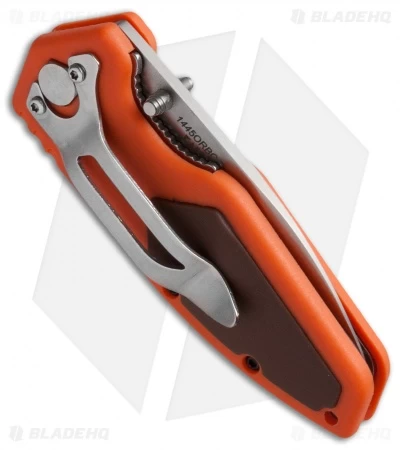 Kershaw Buck Commander 3/4-Ton Knife Orange/Brown (2.75" Satin) 1446ORBCX 4 Kershaw Buck Commander 3/4-Ton Knife Orange/Brown (2.75" Satin) 1446ORBCX - Image 2
