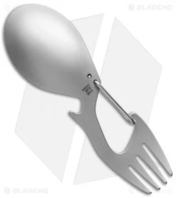 Kershaw Ration Stainless Steel Spork Multi-tool (Bead Blast) 1140 -The Family Tools Shop kershaw ration 1140x back cm