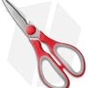 8" Kitchen Shears Scissors W/ Bottle Opener (Red) -The Family Tools Shop kitchen shears 8inch scissors bottle opener red jm