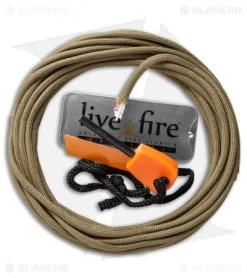 Live Fire Gear Ring-O' Fire Complete Firestarting Solution