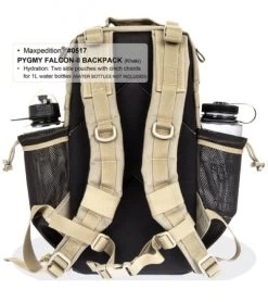 Maxpedition Pygmy Falcon II Khaki Backpack 0517K -The Family Tools Shop maxpedition 0517 pygmy falconII detail3 1