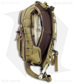 Maxpedition Sitka Gearslinger Khaki Shoulder Utility Pack Hydration Bag 0431K -The Family Tools Shop maxpedition sitka gearslinger 0431k khaki side 1