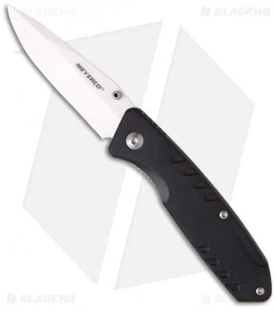Meyerco Blackie Collins Small Sovereign Liner Lock Knife (3" Ceramic White) 3 Meyerco Blackie Collins Small Sovereign Liner Lock Knife (3" Ceramic White)